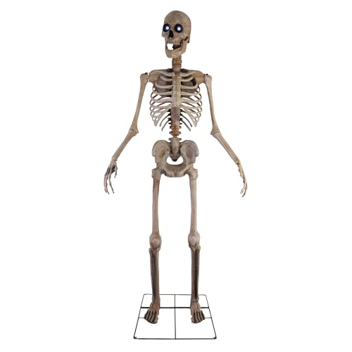 Haunted Hill Farm Motion-Activated 7.5-Ft. Smoldering Ghoul Animatronic Halloween Decoration N1475
