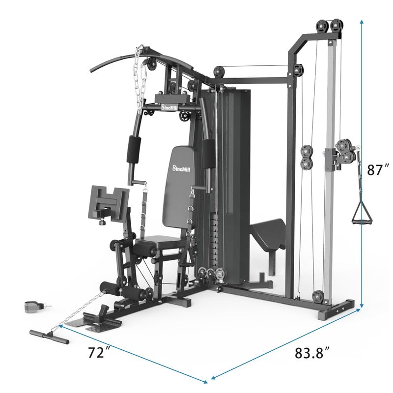 SincMill Home Gym Multifunctional Full Body Workout Equipment R3258