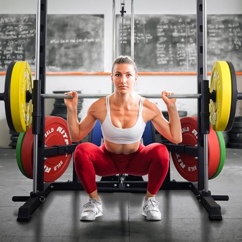 RitFit Smith Machine Power Rack with LAT-Pull Down System T1228