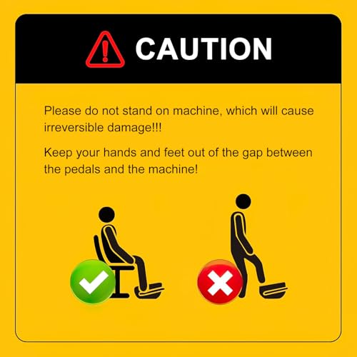 VIVURN® 018 Under Desk Elliptical Machine for Seniors, Quiet & Portable G789550