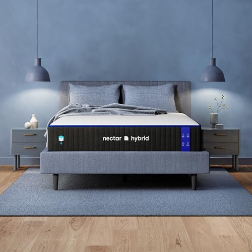 Nectar Hybrid Full Mattress 12 Inch Medium Firm Gel Memory Foam Y87993
