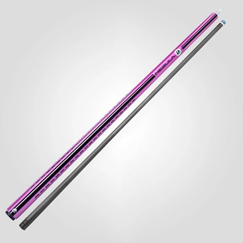 RHINO Nebula 2 Pool Cue - Carbon Fiber Shaft, Composite Butt, 12.4mm B23495