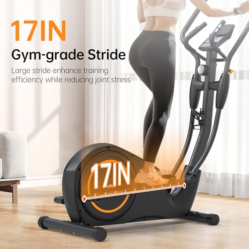 Elliptical Machine with Hyper-Quiet Magnetic Driving System for Home T541