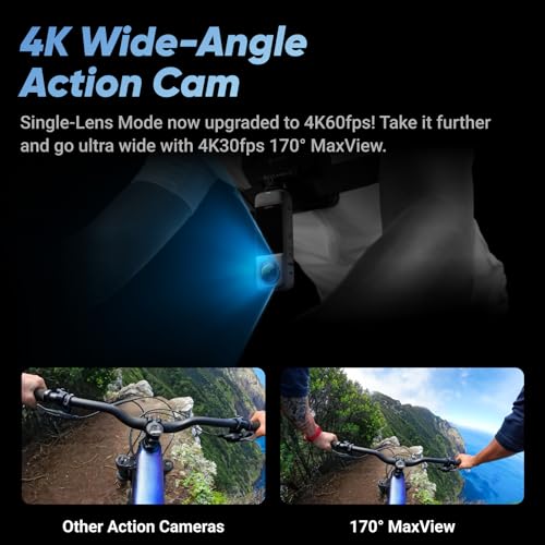 Insta360 X4 Motorcycle Bundle 8K Waterproof 360 Action Camera B647