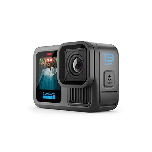 GoPro HERO13 Black Accessory Bundle with Handler, Batteries, Mounts, and Case M27766