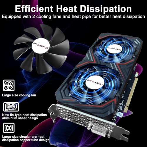 Radeon RX 580 8GB GDDR5 Graphics Card with Dual Fan Y315