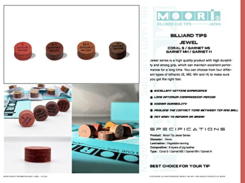 Moori Pool Cue Tip W75846