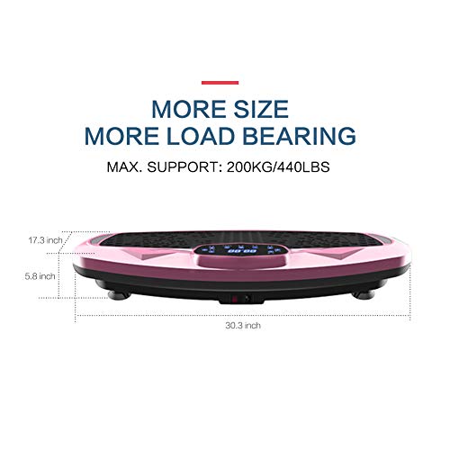 Vibration Plate Exercise Machine for Whole Body Workout at Home Y726505
