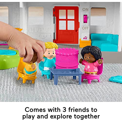 Fisher-Price Little People Friends Together Play House Set with Smart Stages N5792