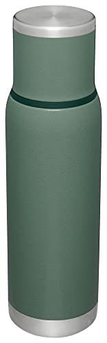 Stanley Adventure-To-Go Vacuum Bottle 25 oz Wide Mouth Insulated Stainless Steel Thermos, Blue Glow D5617