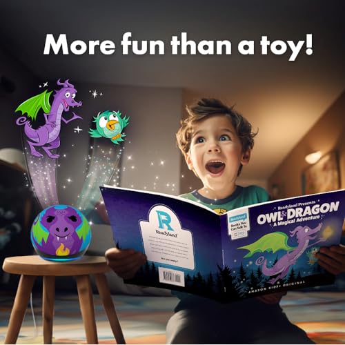 Amazon Echo Dot Kids (newest model) with parental controls, includes 1 year of Amazon Kids+, Owl E6968