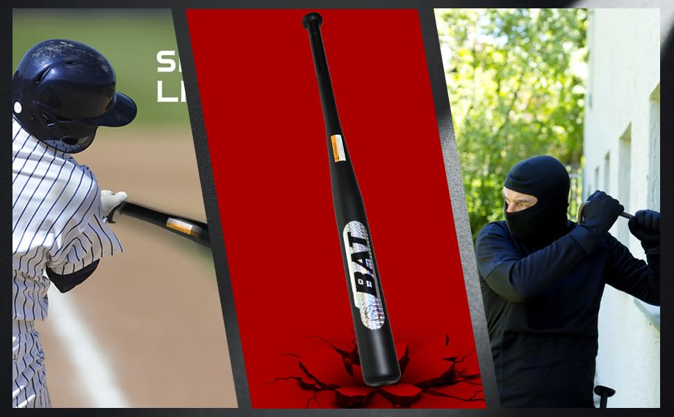 30in Alloy Steel Weighted Baseball Bat, Black X426003
