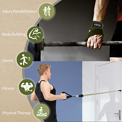 VEICK Resistance Bands with Handles for Home Workout O75059