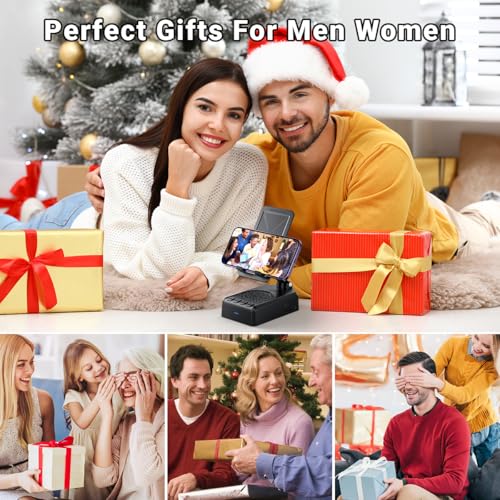 AIKELA Bluetooth Speaker with Video Scrolling Remote and Phone Stand O676352
