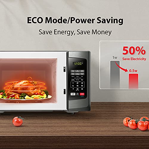 Toshiba ML-EM62P(SS) Countertop Microwave, 2.2 Cu Ft, 1200W, Stainless Steel C1532