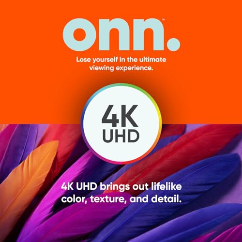 ONN 50-Inch Class 4K Ultra HD LED Smart TV HDR (Renewed) Q782206