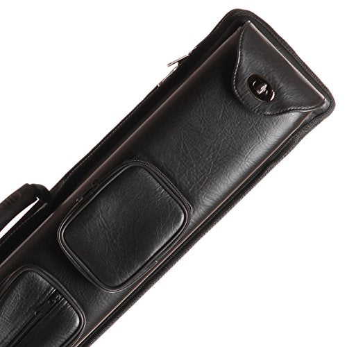 3x5 Pro 3B5S Combo Cue Case - Black Leatherette W711