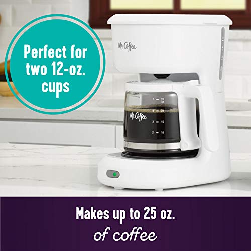 Mr. Coffee® 5-Cup Mini Brew Switch Coffee Maker, Black P6006