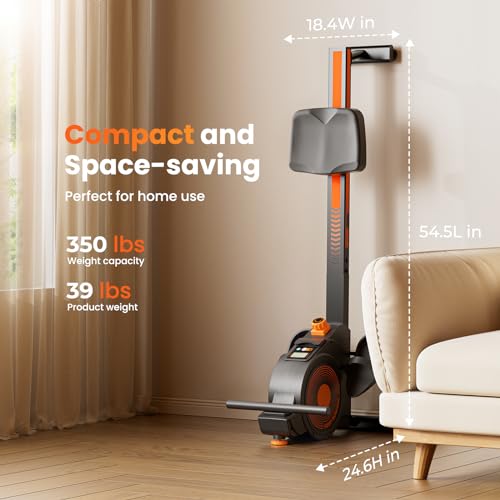 Magnetic/Water Rowing Machine for Home with 16 Resistance Levels X784661
