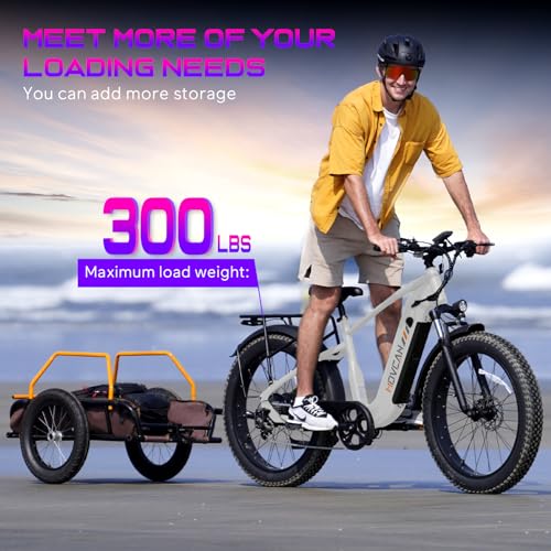 EB60 26" Fat Tire Electric Bike for Adults, 2000W Motor, 48V 20.8AH Battery R225