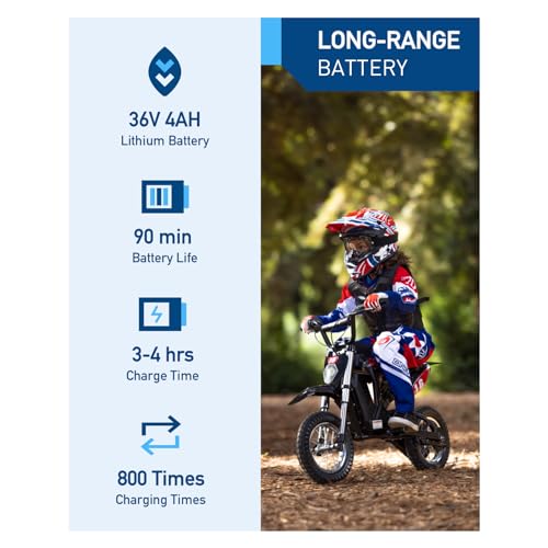 Hiboy DK1 36V Electric Dirt Bike for Kids Ages 3-10 P20306