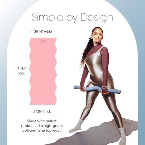 Bala Yoga Mat Non Slip Exercise Mat for Home Workout Pilates N14576
