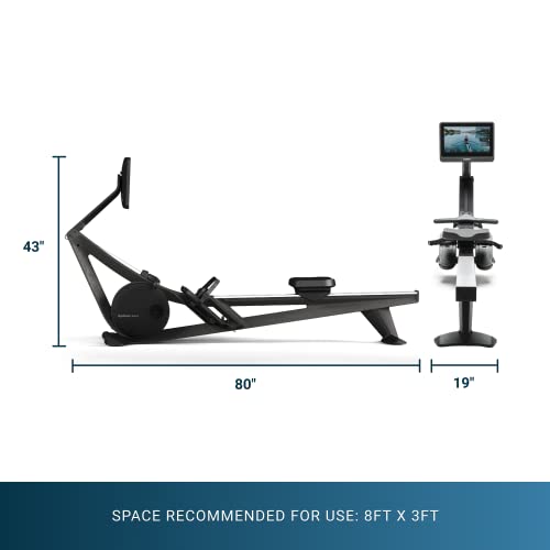Hydrow Wave Rowing Machine with 16" HD Touchscreen, Foldable W49739