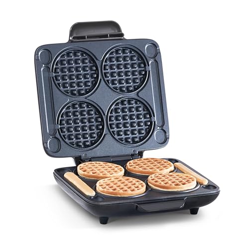 DASH Multi Mini Waffle Maker 4 Inch Non-stick, Aqua G15983
