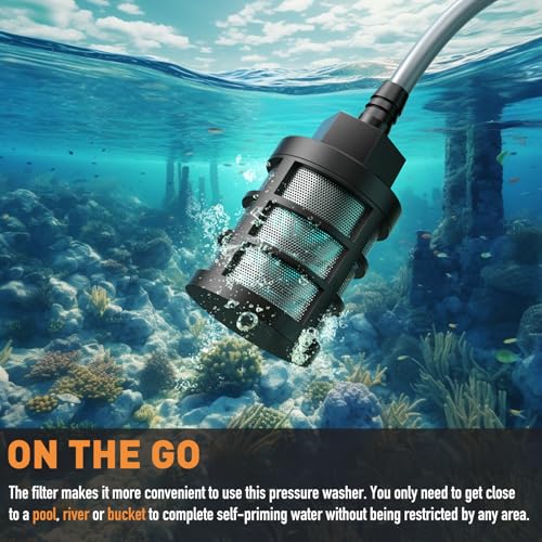 Portable Pressure Washer 900PSI Cordless with 2 Batteries K905908