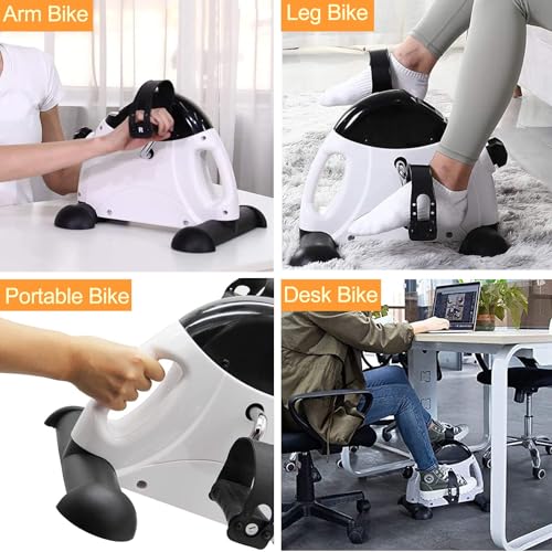 MOMODA Under Desk Bike Pedal Exerciser with LCD Display O819