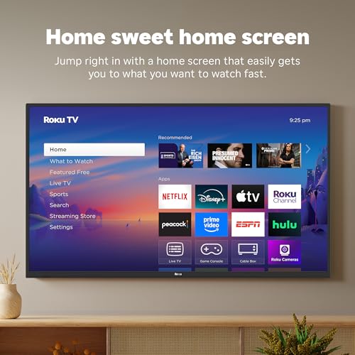 Roku Smart TV 40-Inch Select Series 1080p Full HD LED Television with Voice Remote P76588