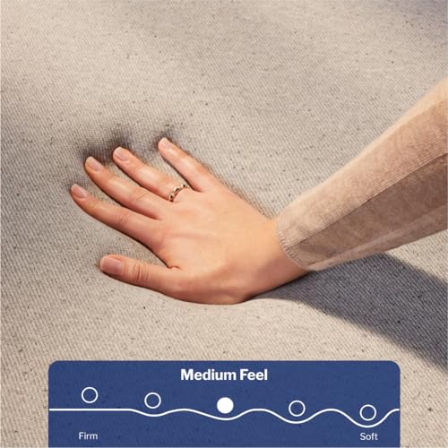 Casper Sleep Element Queen Medium Firm Memory Foam Mattress, Grey V404358