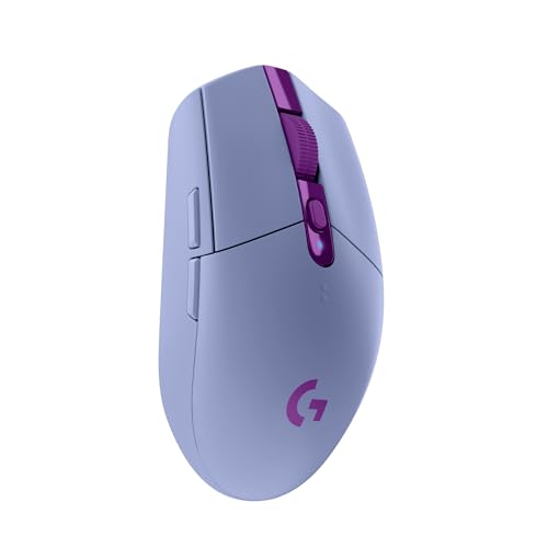 Logitech G305 LIGHTSPEED Wireless Gaming Mouse, Hero 12K Sensor, Black O4133