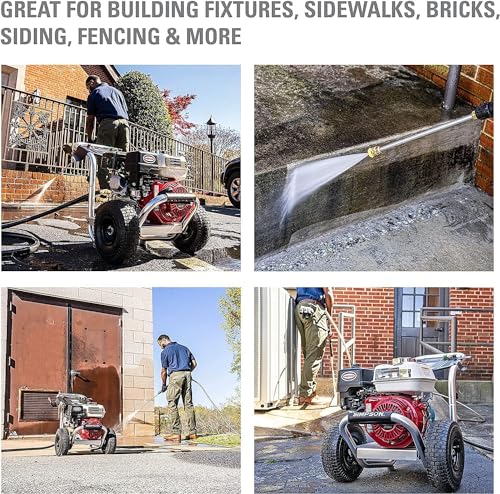 Simpson Cleaning 4200 PSI Gas Pressure Washer, 4.0 GPM, Honda GX390 Engine W2346