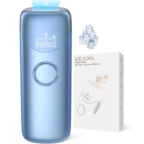 Ubroo IPL Laser Hair Removal Device with 5℃ Ice Cooling for Women Men C227628