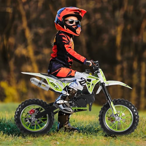 Kids Dirt Bike 49cc Gas Mini Motorcycle Off Road Pink Q561898