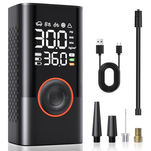 Portable Tire Inflator Cordless Air Pump with Digital Gauge 150PSI R45943