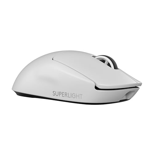Logitech G PRO X Superlight 2 DEX Wireless Gaming Mouse, 60g, White D21215