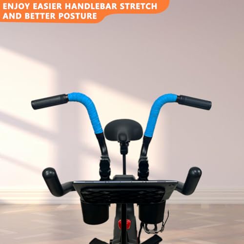 Handlebar Extender for Peloton Indoor Exercise Bikes, Sheep-horn with Black Tapes & Grips F973