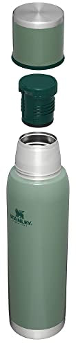 Stanley Adventure-To-Go Vacuum Bottle 25 oz Wide Mouth Insulated Stainless Steel Thermos, Blue Glow D5617