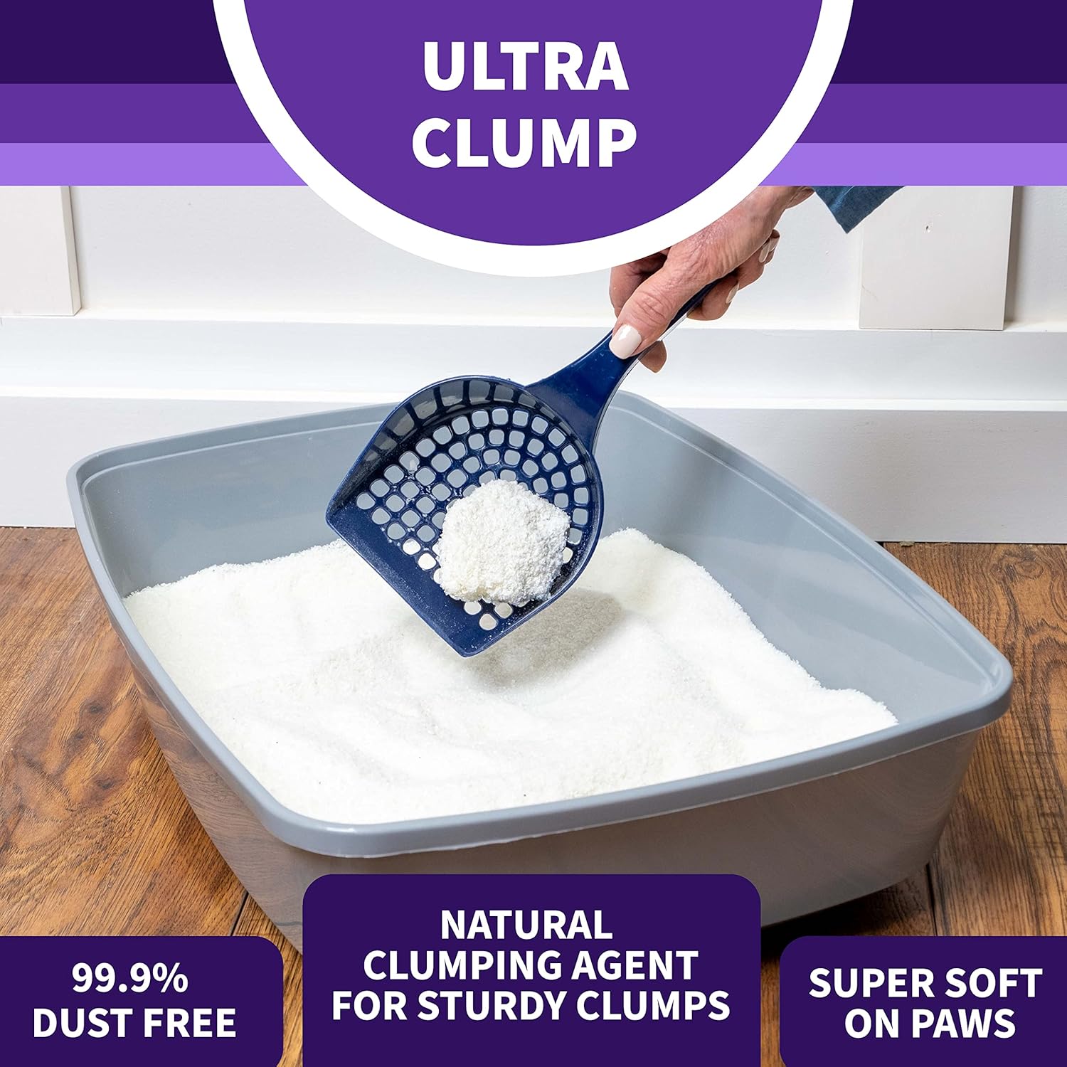 Litter Pearls Ultra Clump Unscented Crystal Cat Litter 8lb J46634