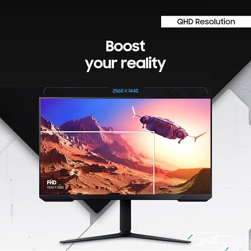 Samsung 34" Odyssey G5 Ultra-Wide Gaming Monitor, 1000R Curved, WQHD, 165Hz J415