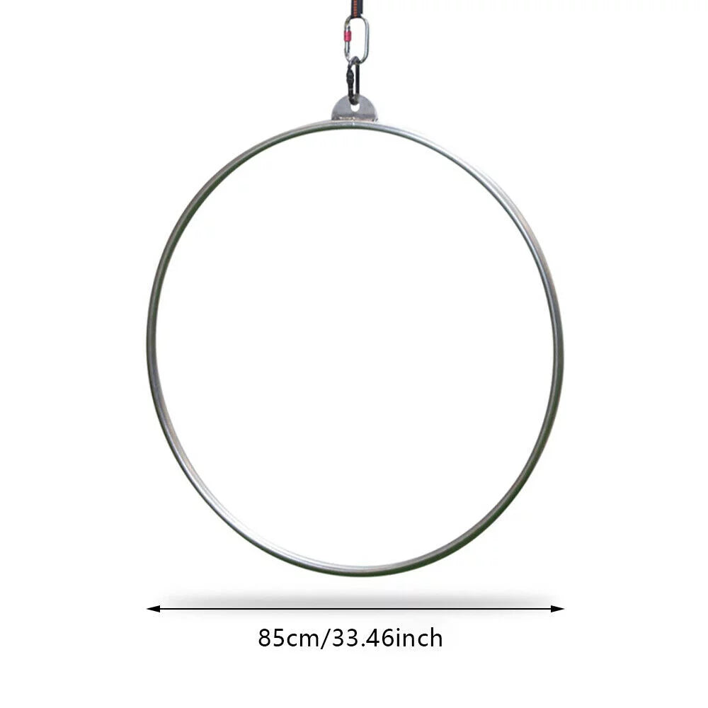 Miumaeov 33.5" Yoga Ring Aerial Lyra Hoop Gymnastic Equipment V42127
