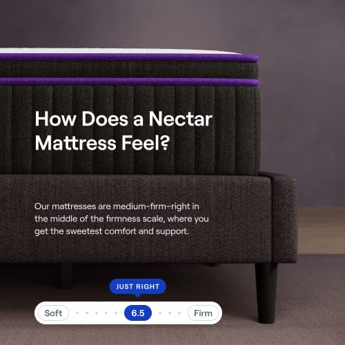 Nectar Hybrid Full Mattress 12 Inch Medium Firm Gel Memory Foam Y87993