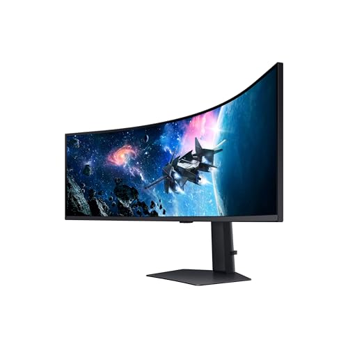 SAMSUNG 49" Odyssey G9 (G95C) DQHD 1000R Curved Gaming Monitor, 240Hz, 1ms, DisplayHDR 1000 L9256