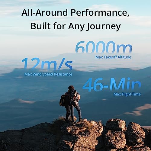 DJI Air 3 (DJI RC-N2) Drone with Dual Primary Cameras, 46-Min Flight Time X4993