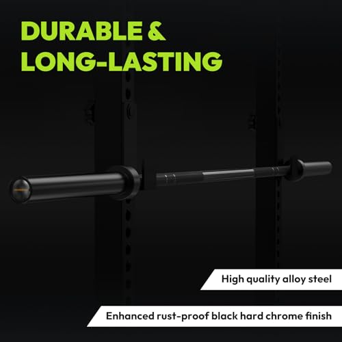 Olympic Barbell 45lb 2-inch Weight Bar for Strength Training X886729