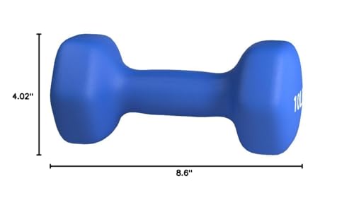 Amazon Basics Neoprene Dumbbell Hand Weights G9434