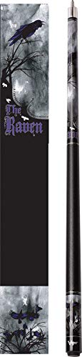 Viper Underground 58" 2-Piece Billiard/Pool Cue, The Raven U104713