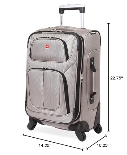 SwissGear Sion Softside Expandable Luggage, Black, 29-Inch C81483
